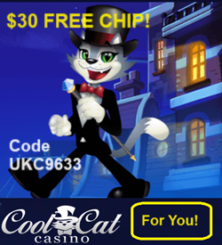 Coolcat casino $30 free exclusive